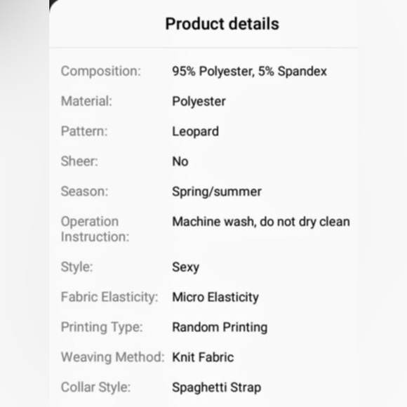 Pretty Leopard print set💙🐆 - Picture 6 of 6